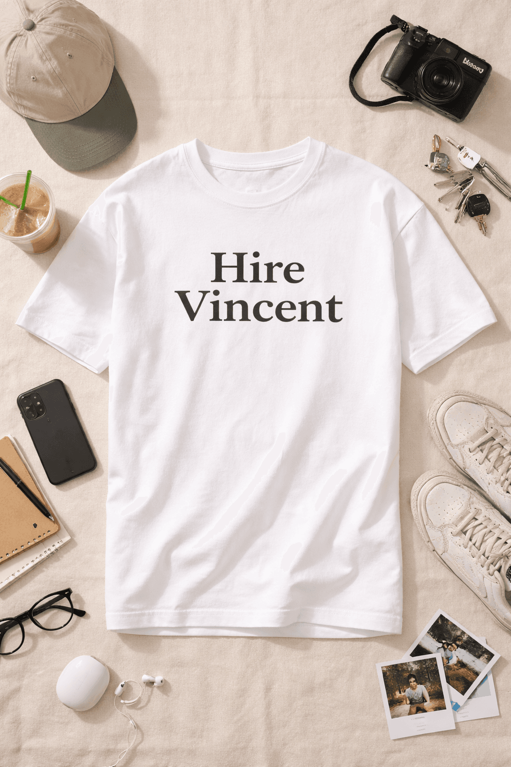Hire Vincent Tee