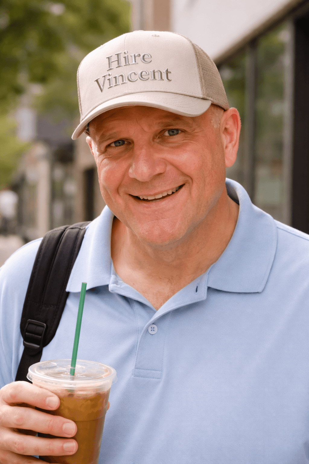 Hire Vincent Trucker Hat - View 2